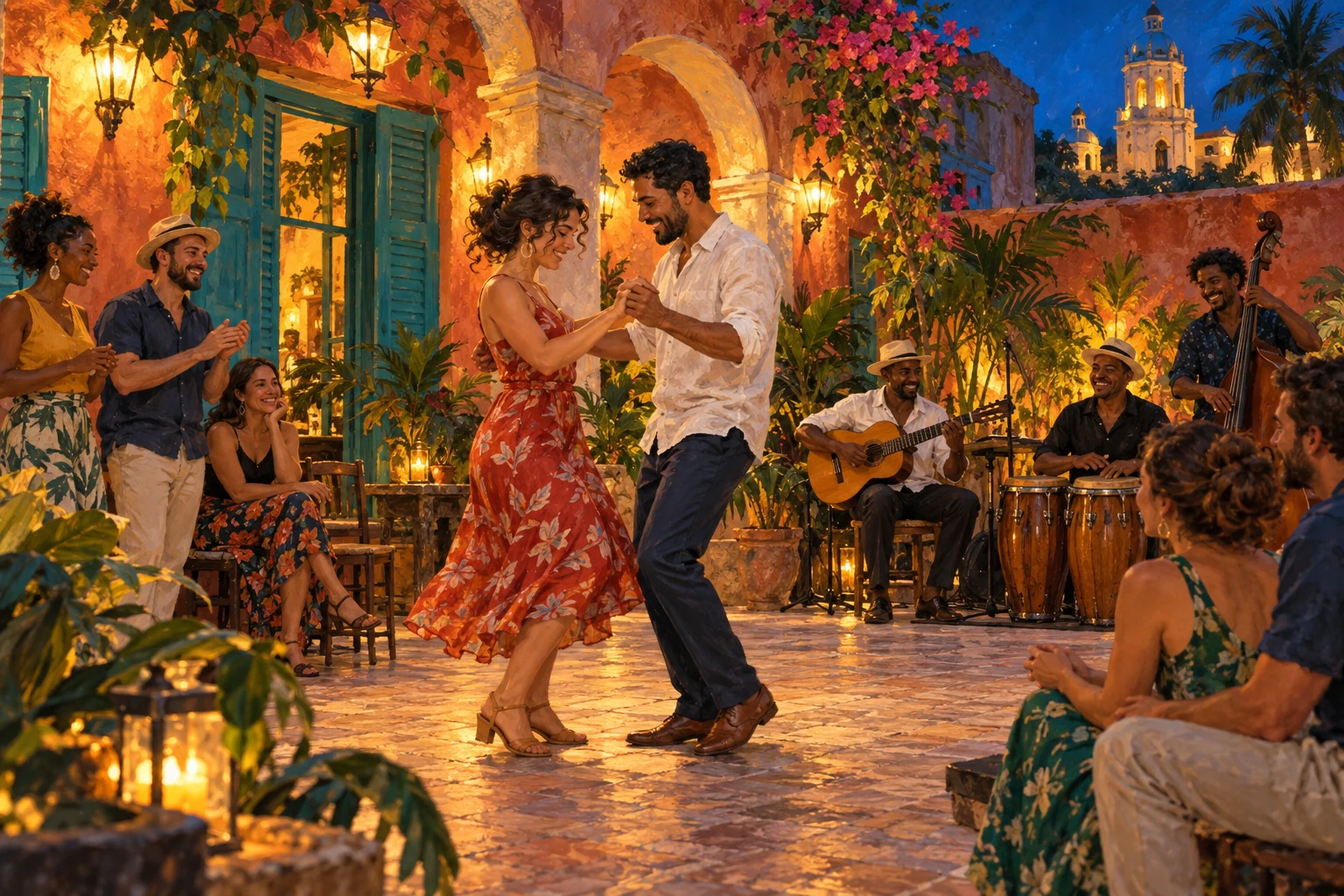 Merengue e bachata em Santo Domingo: música e dança para iniciantes