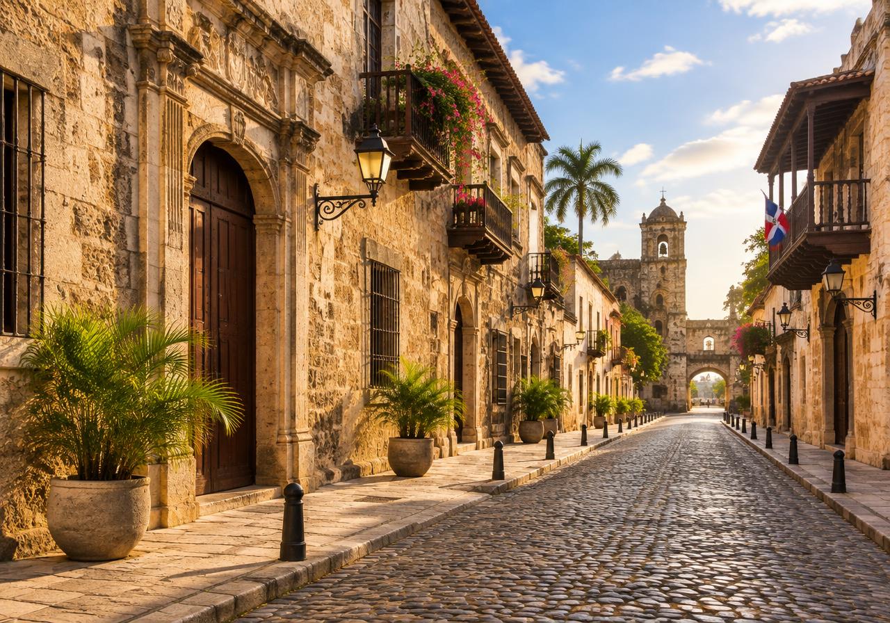 The Colonial Zone, first city of the Americas